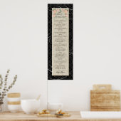 Poster Pour construire un amour durable - Noir Damask Pea (Cuisine)