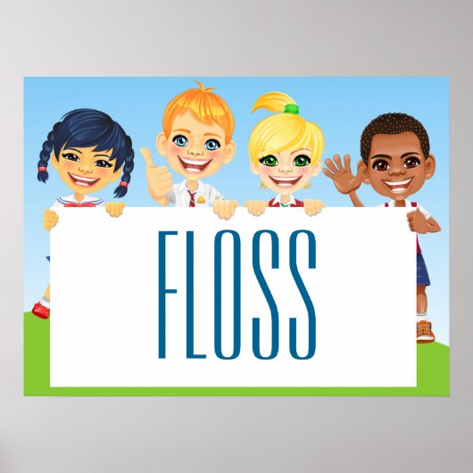 Poster pour dentiste - SRF (Devant)