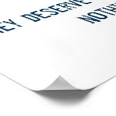 Poster pour encadrer ceux qui n'ont pas cru (Coin)