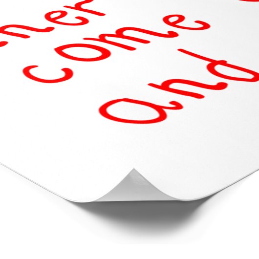 Poster pour enfants (Coin)