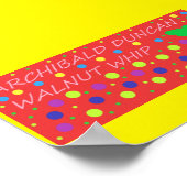 Poster pour enfants amusants imaginaire Archibald  (Coin)