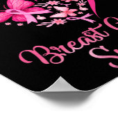 Poster Pour Être Appelé Cancer du Sein Survivant Papillon (Coin)