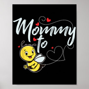 Poster Pour être maman pour être nouvelle maman 2024 Fête