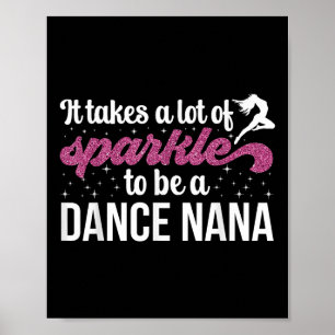 Poster Pour Être Une Danse Nana Grandma Danser Nana D'Une