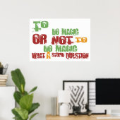 Poster Pour faire la magie (Bureau à domicile)