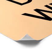 Poster pour garder le calme et boire du whisky (Coin)