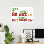 Poster Pour générer un rapport (Bureau à domicile)