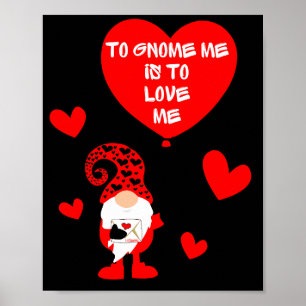 Poster POUR GNOMER MOI, C'EST POUR M'AIMER, jour des vale