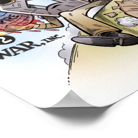 Poster Pour imprimer en toute sécurité (Coin)