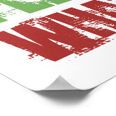 Poster Pour jouer des tambours en acier (Coin)