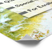 Poster pour la garderie Garde d'enfants (Coin)