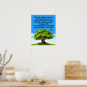 Poster pour la justice et la droite (Cuisine)