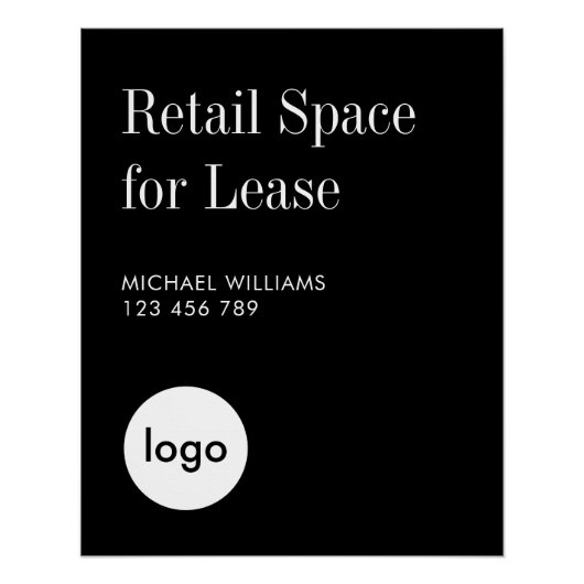 Poster Pour la location Immobilier Commerce de biens immo (Devant)