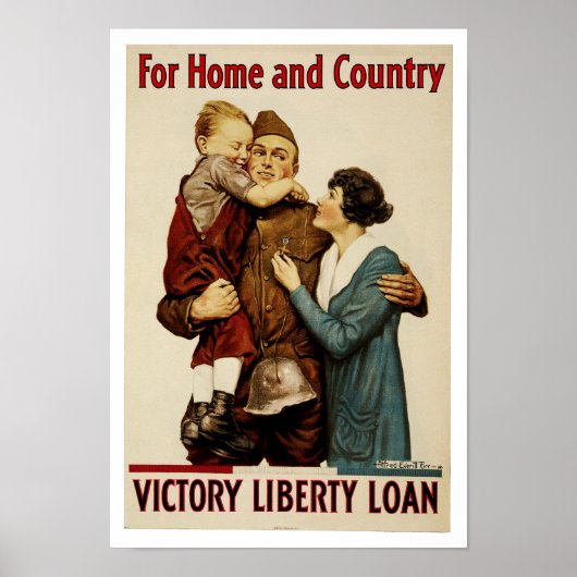 Poster Pour la maison et le pays (Devant)