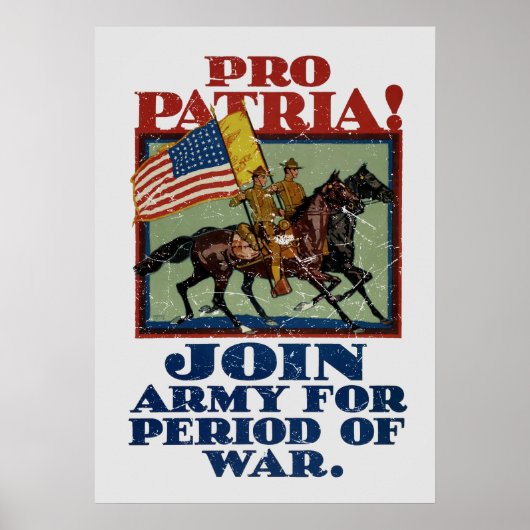Poster Pour la Patrie ! Propagande de l'armée (Devant)