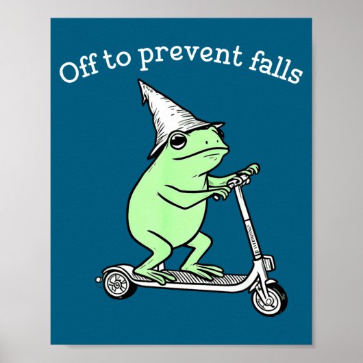 Poster Pour la prévention des chutes Spt Pta Infirmière (Devant)