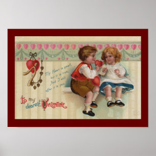 Poster pour la Saint-Valentin très chère