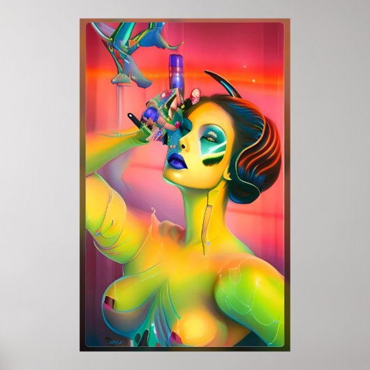Poster Pour la science Ken Gage Surréalisme (Devant)
