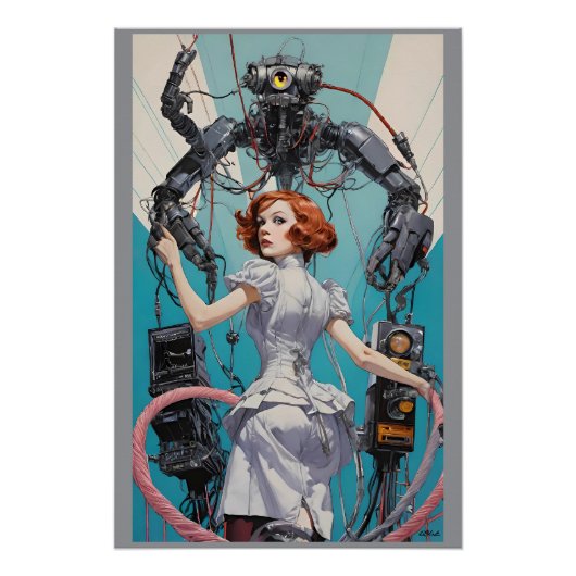 Poster Pour l'amour de la robotique (Devant)