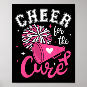 Poster Pour Le Cure Cute Pom-pom girl Rose Ribbon Pom