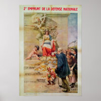 Poster pour le deuxième prêt pour la défense natio