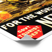 Poster Pour le meilleur sport au monde ~ Nouvelle-Zélande (Coin)