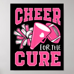 Poster Pour le Pom-pom girl Cure de sensibilisation au ca