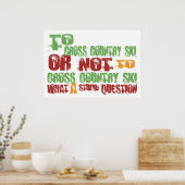 Poster Pour le ski de fond (Cuisine)