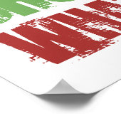 Poster Pour le ski de fond (Coin)