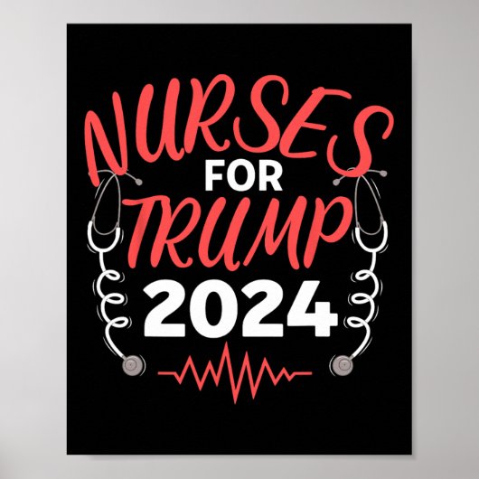Poster Pour l'élection Trump 2024 (Devant)