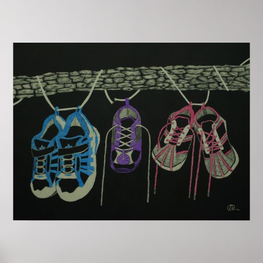 Poster Pour les "enfants disparus et exploités" (Devant)