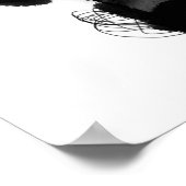 Poster "Pour les filles de couleur Rose" (Coin)