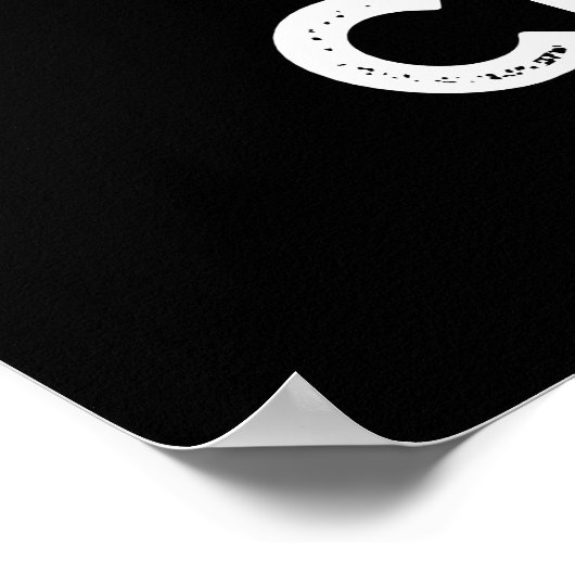 Poster Pour l'extraction Cloud Funny Météo Pun Dark BG (Coin)