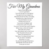 Poster Pour ma grand-mère (Devant)