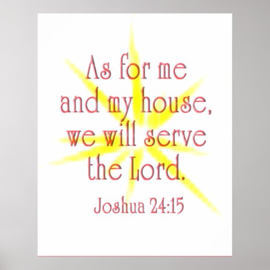 POSTER POUR MOI ET MA MAISON (Devant)