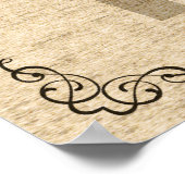 Poster Pour Moi et Ma Maison, Nous Serons Le Seigneur (Coin)