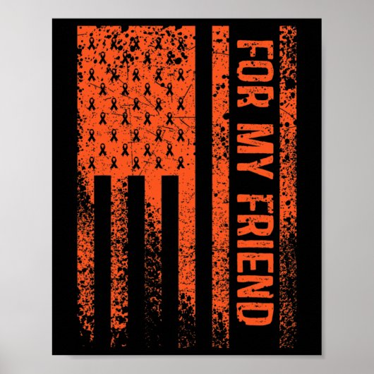 Poster Pour Mon Ami Rsd Crps Sensibilisation (Devant)