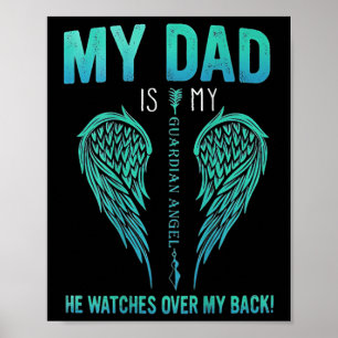 Poster Pour Mon Père Dans Le Ciel Toucher Hommage Pour Pe