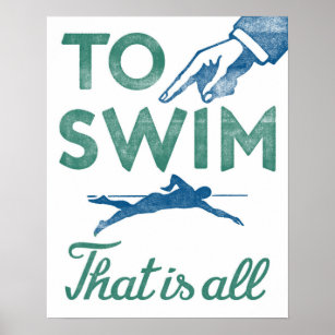 Cadeaux Citation Drole Natation Zazzle Be