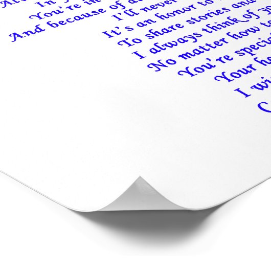 Poster Pour papa (Coin)