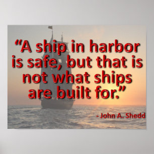 Poster Pour quels navires sont construits