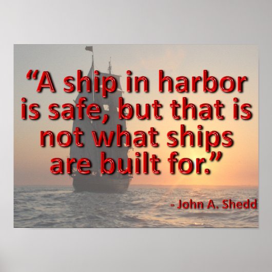 Poster Pour quels navires sont construits (Devant)