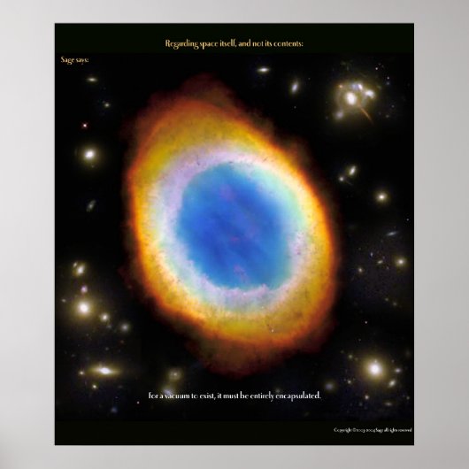 Poster Pour qu'un vide existe... (Devant)