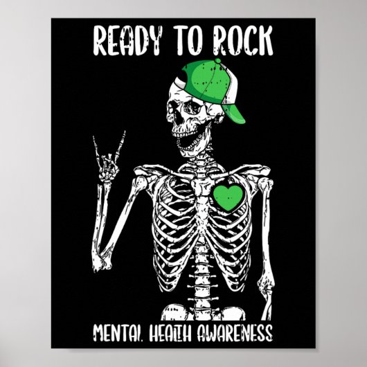 Poster Pour Renforcer La Sensibilisation À La Santé Menta (Devant)