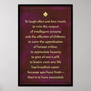 Poster Pour rire souvent... imprimer