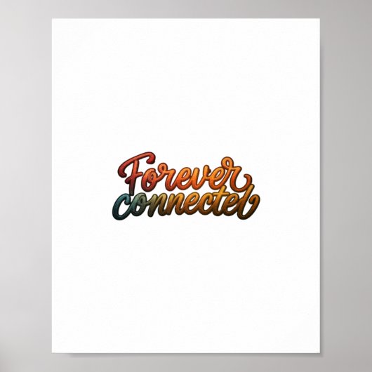 Poster Pour toujours connecté (Devant)