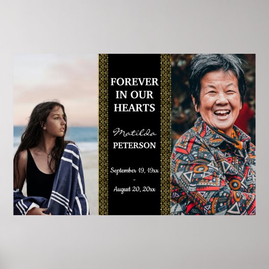 Poster Pour toujours dans nos cœurs hier et aujourd'hui 2 (Devant)