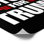 Poster Pour Trump (Coin)