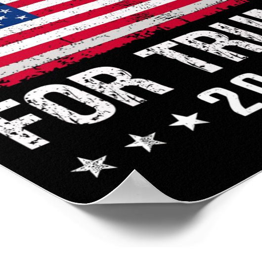 Poster Pour Trump 2024 (Coin)