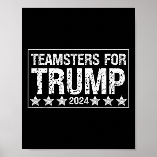 Poster Pour Trump 2024 (Devant)